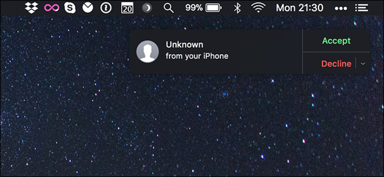 Comment empêcher les appels téléphoniques entrants de sonner sur votre Mac et iPad