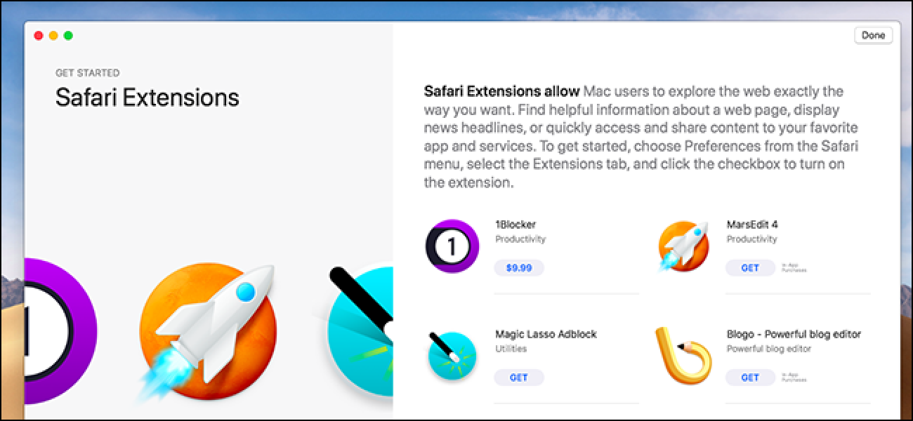 macOS Mojave cassera un tas d'extensions Safari