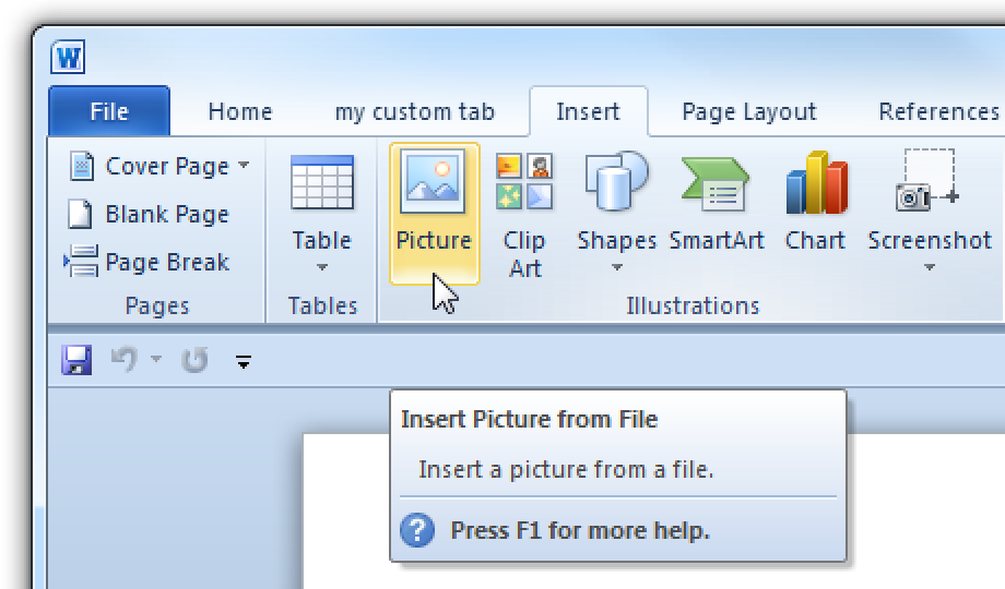 Centrer les images et autres objets dans Office 2007 et 2010
