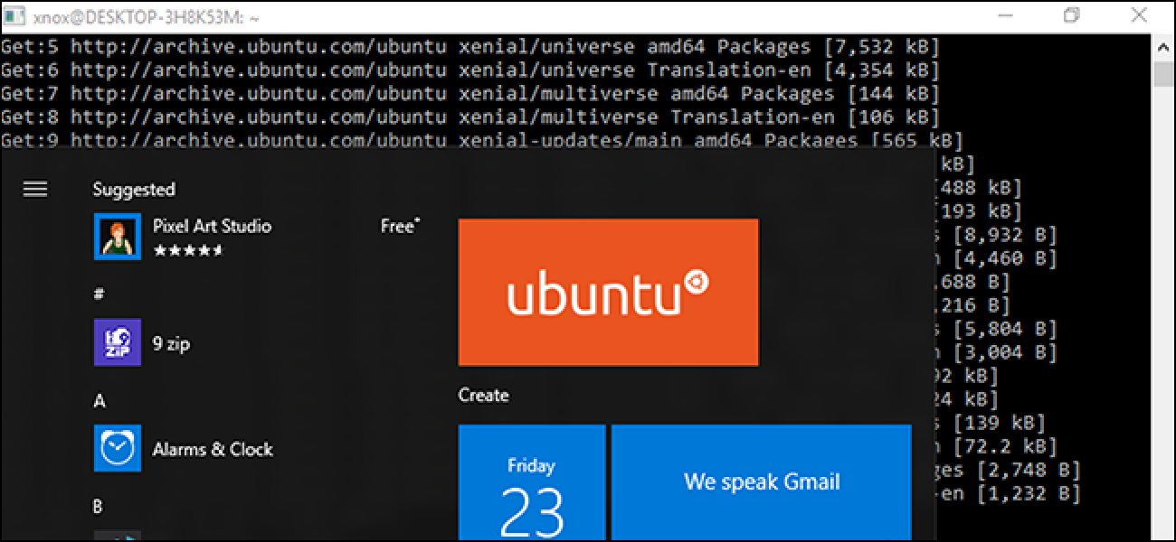 Ubuntu 18.04 LTS est maintenant dans le Microsoft Store