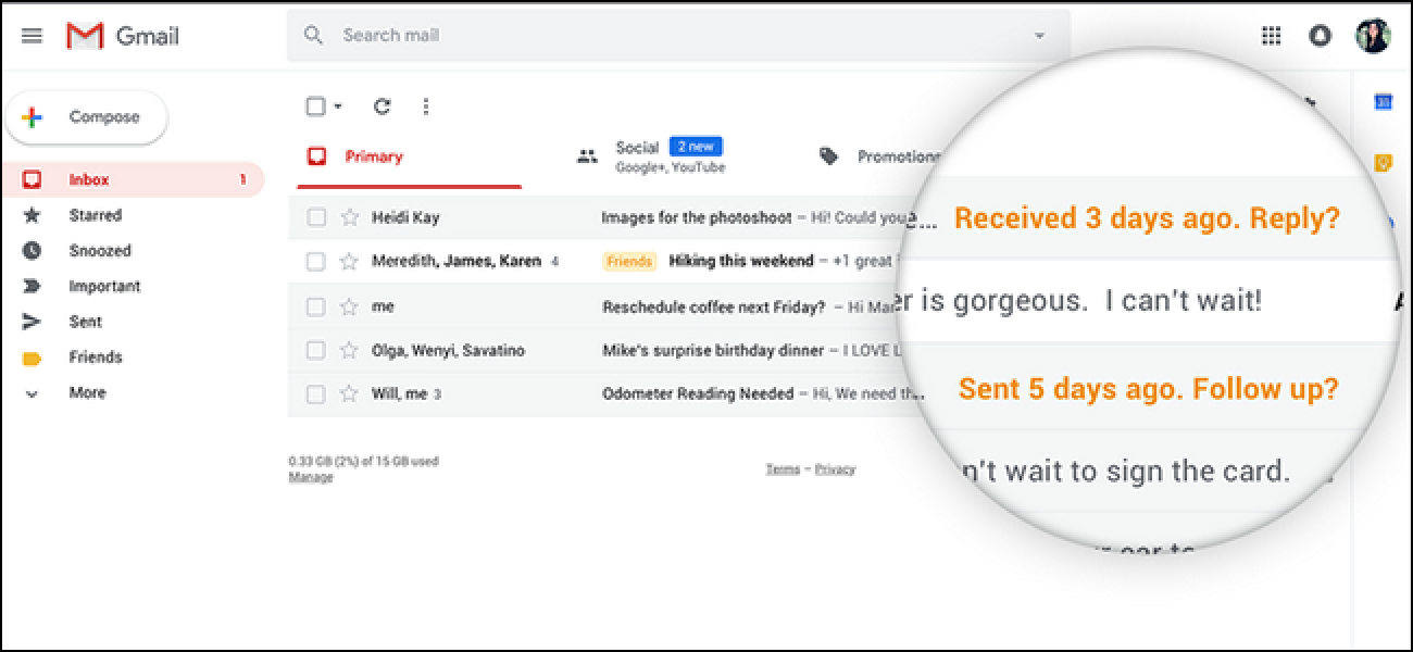 La nouvelle interface Gmail est lancée aujourd'hui