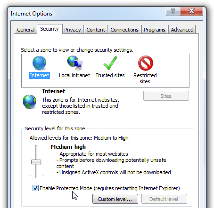 Protégez-vous contre le dernier trou de sécurité d'Internet Explorer