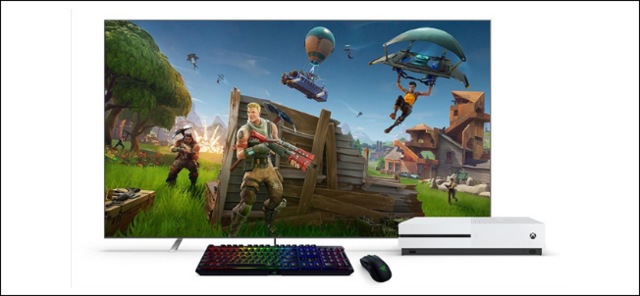La mise à jour Xbox One d'aujourd'hui ajoute la prise en charge de la souris et du clavier