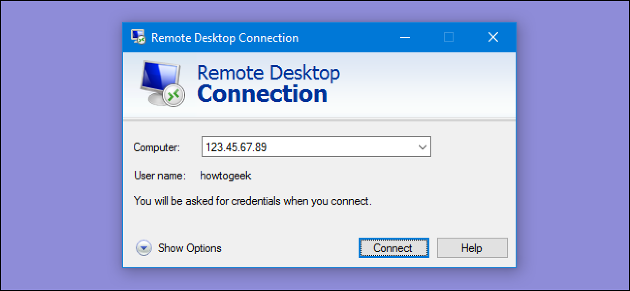 Comment accéder au bureau à distance Windows via Internet