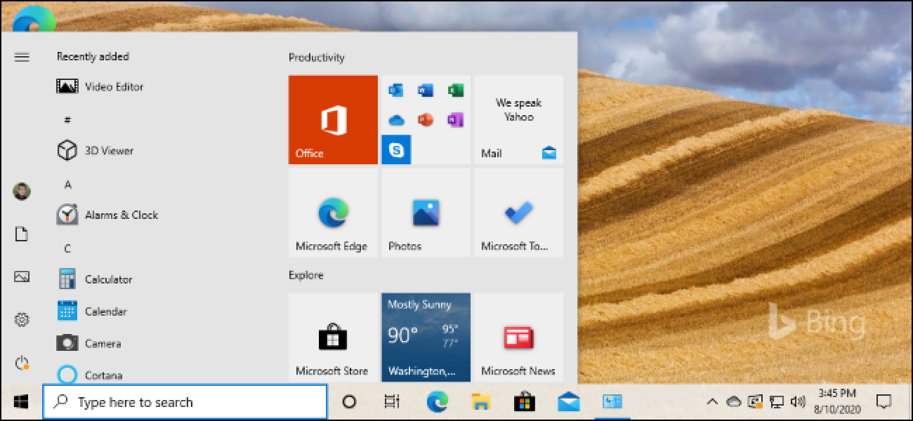 Nouveautés de la mise à jour d'octobre 2020 de Windows 10 (20H2), disponible maintenant