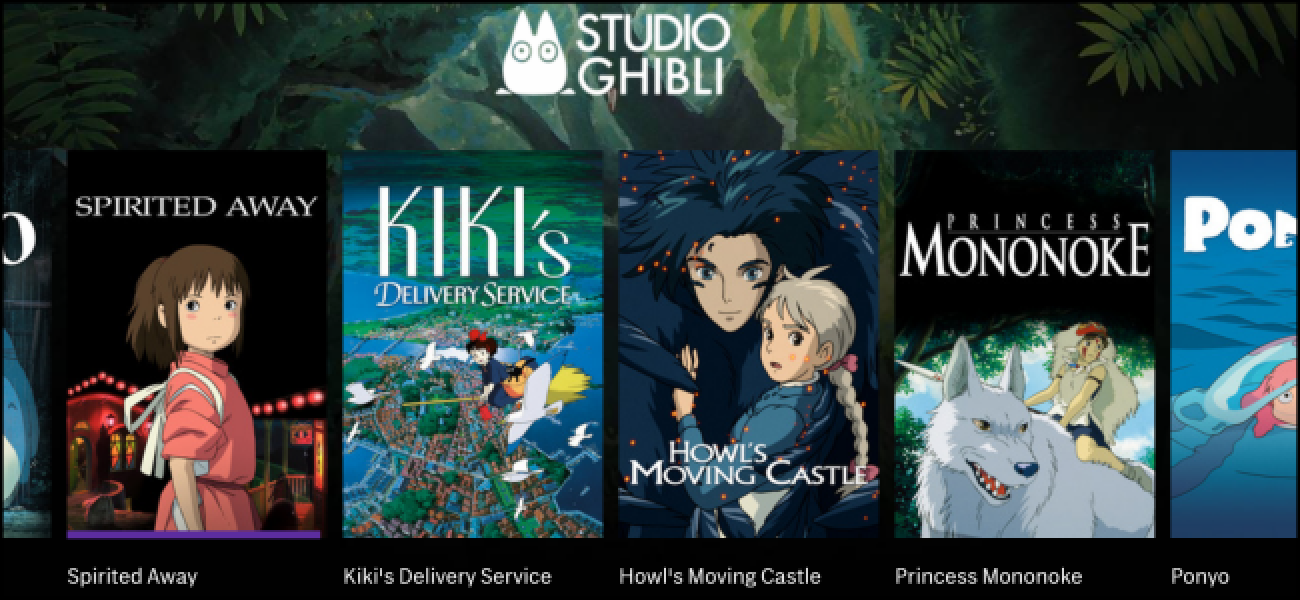 Les meilleurs films de Studio Ghibli à diffuser sur HBO Max (juillet 2020)