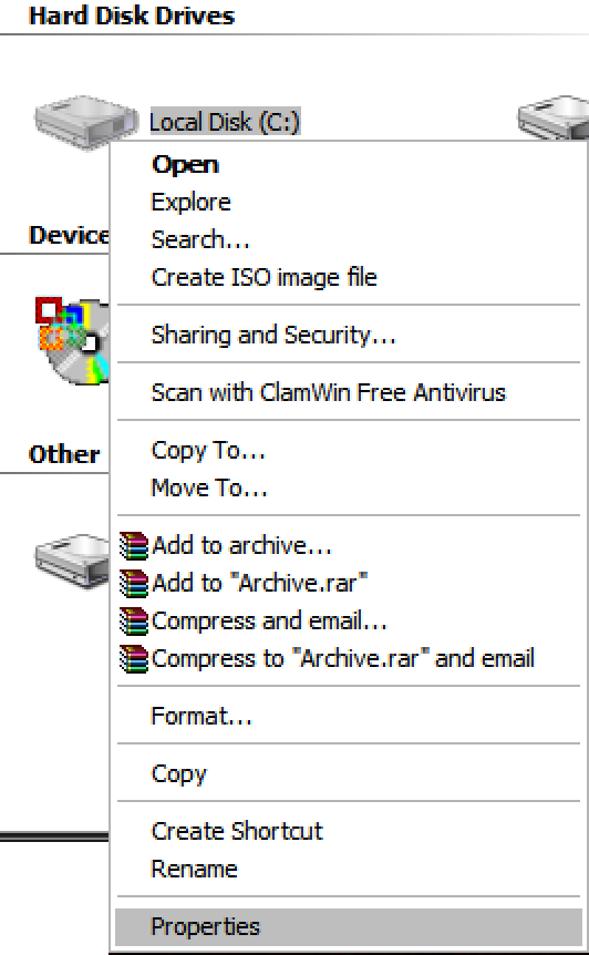 Faire en sorte que le nettoyage de disque compresse les fichiers plus anciens (ou plus récents) sur XP