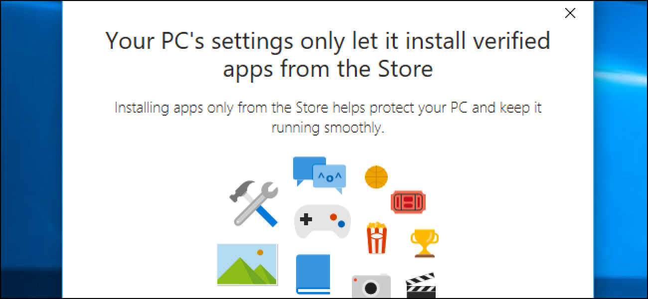 Comment autoriser uniquement les applications du magasin sur Windows 10 (et les applications de bureau de la liste blanche)
