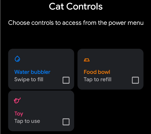 commandes de chat android 11