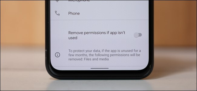 android 11 supprimer les autorisations