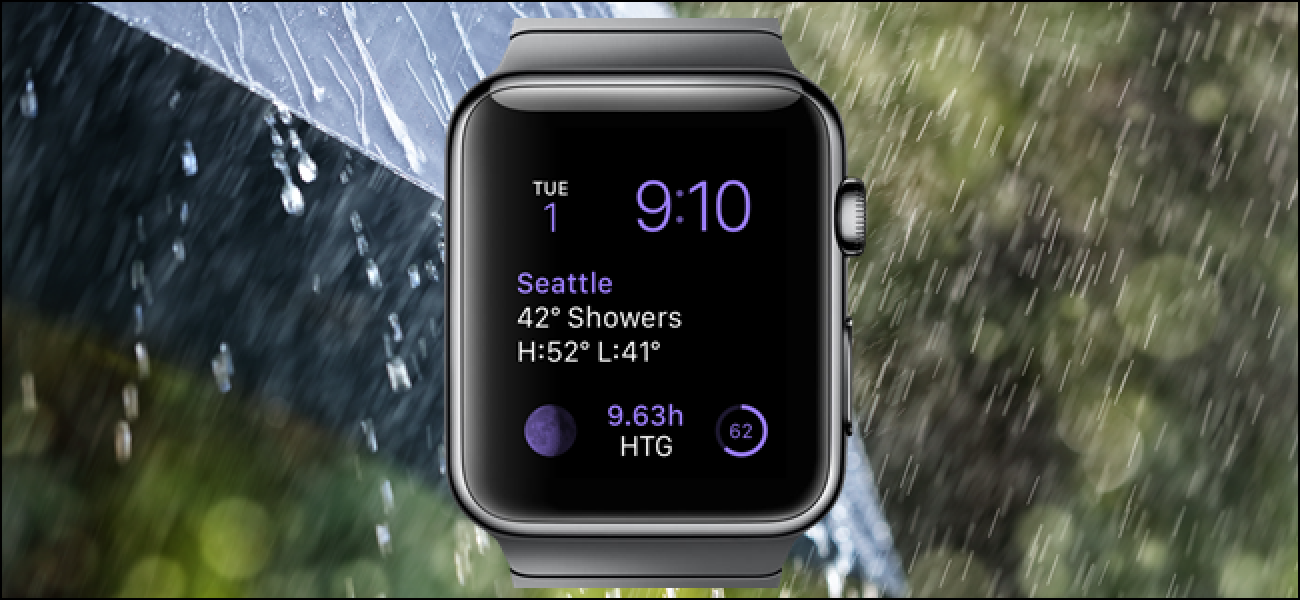 Comment changer la ville par défaut pour la complication météorologique sur Apple Watch