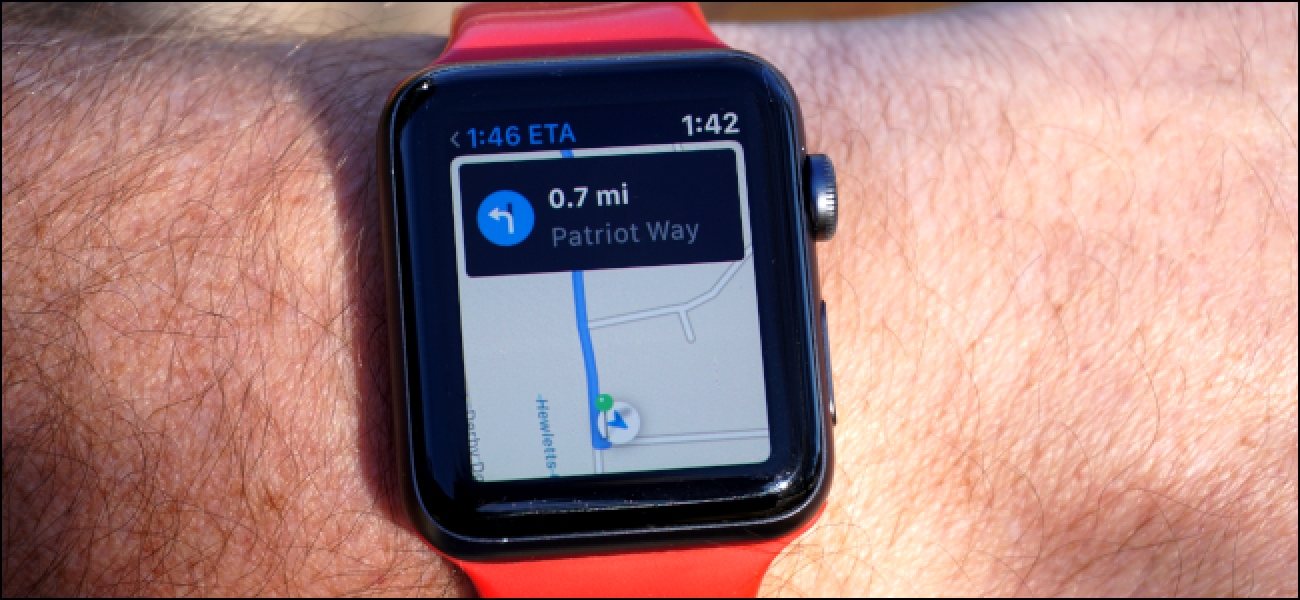 Comment obtenir des itinéraires routiers sur votre Apple Watch
