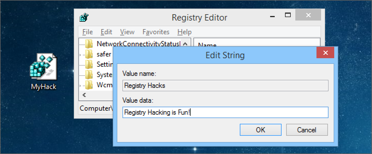 Comment créer vos propres piratages de registre Windows