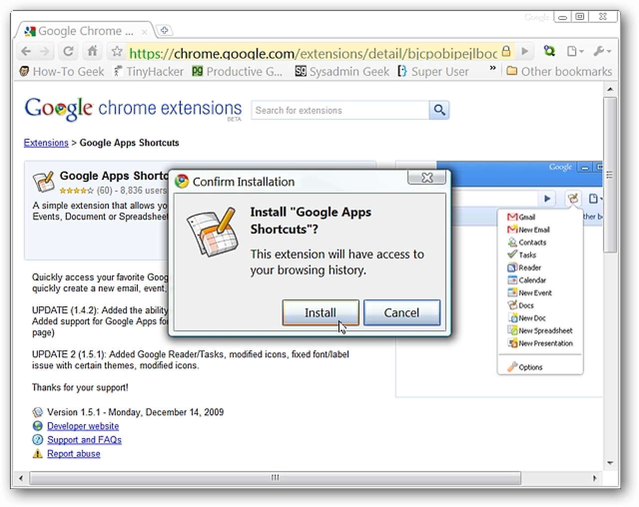 Accédez facilement à vos services Google préférés dans Chrome