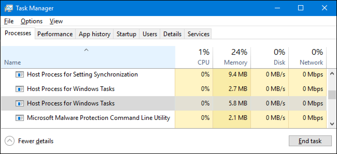 Qu'est-ce que le «processus hôte pour les tâches Windows» et pourquoi tant de personnes s'exécutent-elles sur mon PC?