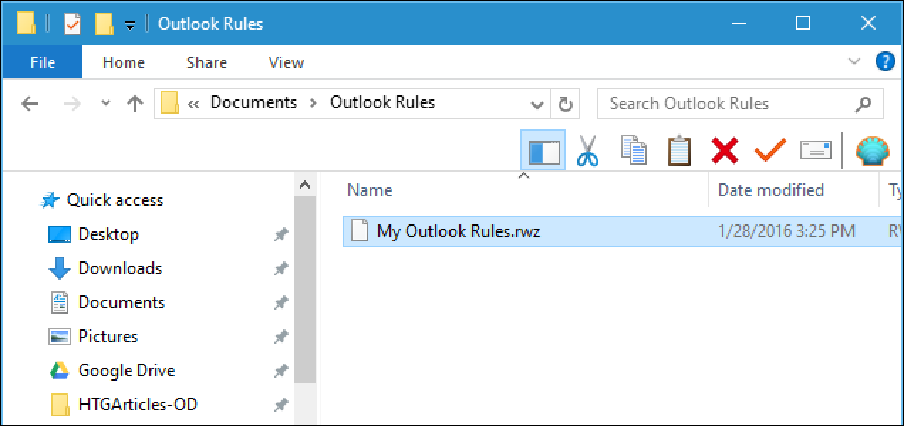 Comment exporter et importer des règles dans Outlook