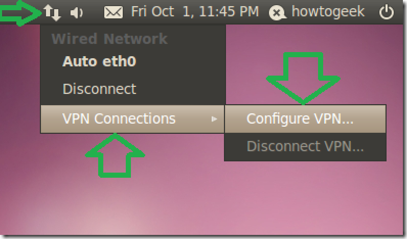 Comment configurer un client VPN «Split Tunnel» (PPTP) sur Ubuntu 10.04