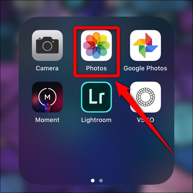 Application Apple iPhone Click Photos