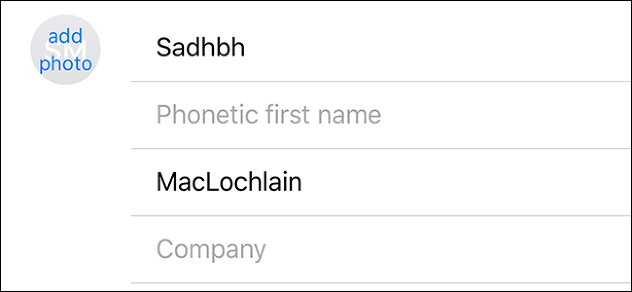Comment ajouter des noms phonétiques aux contacts sur l'iPhone