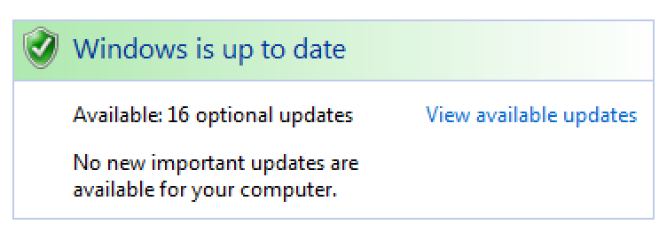 Désactiver ou masquer les mises à jour facultatives sur Windows Vista