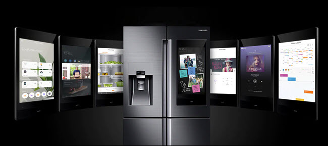 Réfrigérateur intelligent Samsung