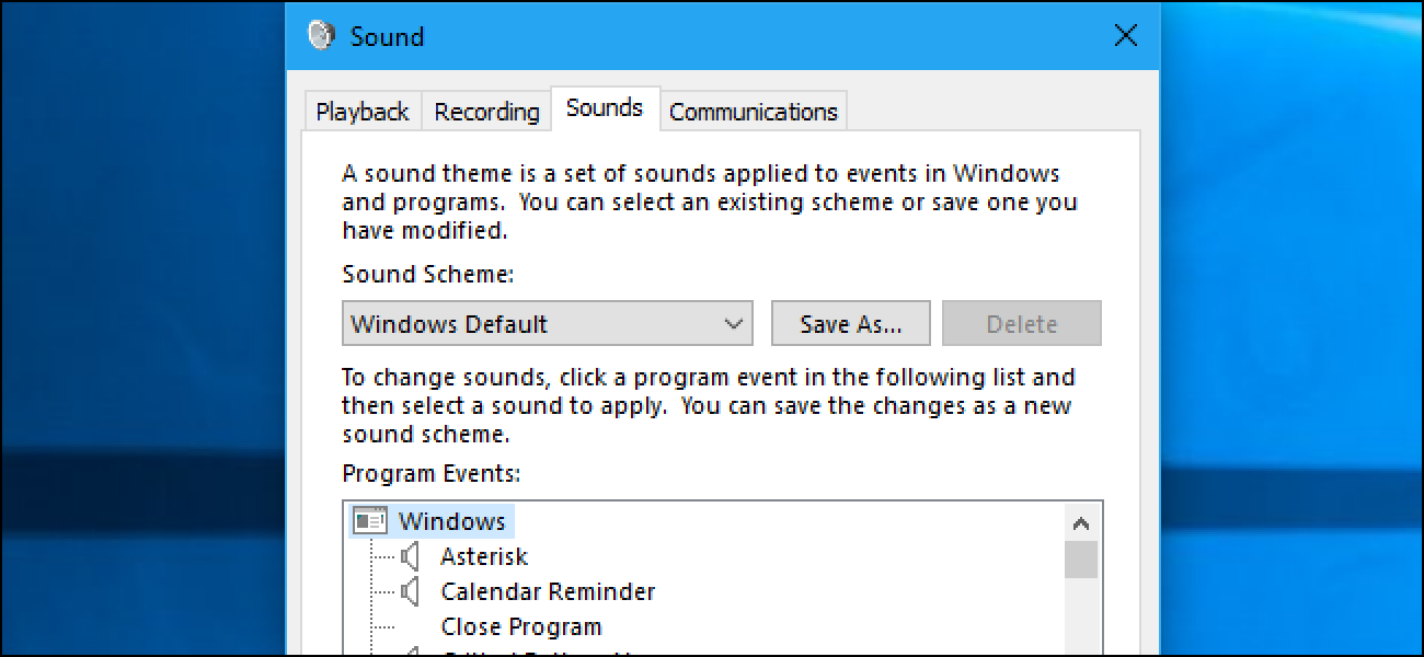 Comment désactiver (ou personnaliser) les effets sonores dans Windows
