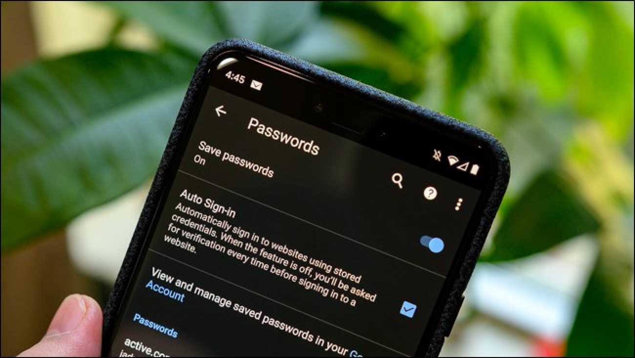 Comment afficher les mots de passe enregistrés dans Chrome pour Android