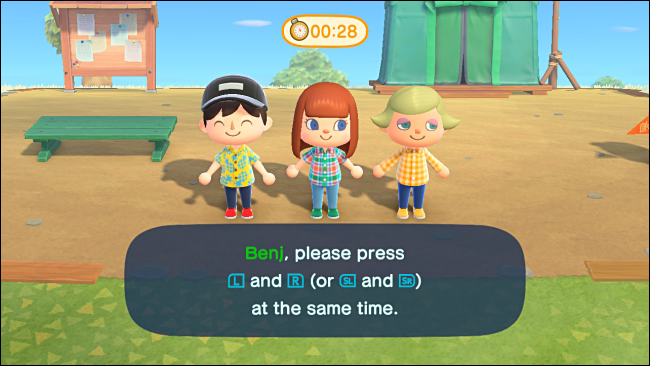 Attribution de contrôleurs pour le jeu en groupe dans Animal Crossing: New Horizons