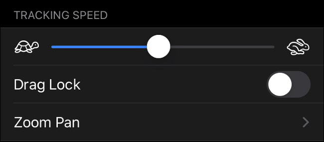 Ajuster la vitesse de suivi du pointeur dans iOS 13 (iPadOS 13)