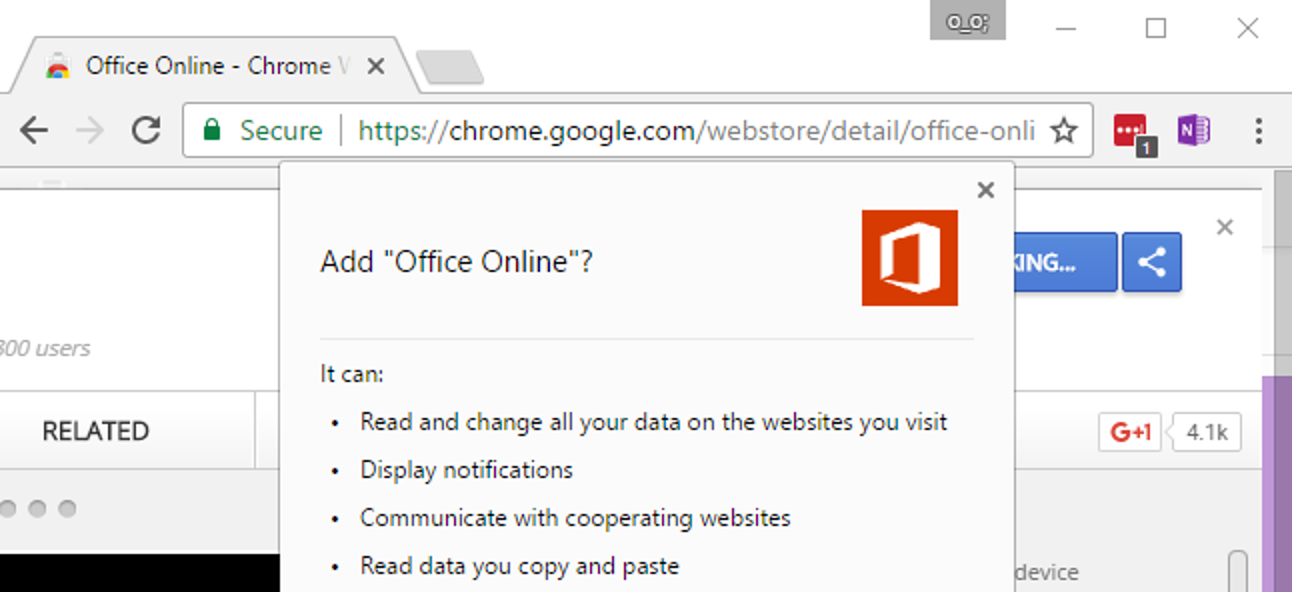 Pourquoi les extensions Chrome ont-elles besoin de «toutes vos données sur les sites Web que vous visitez»?