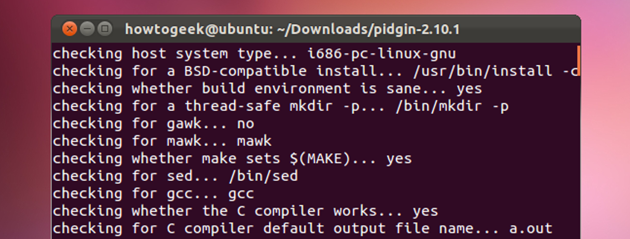 Comment compiler et installer à partir de la source sur Ubuntu
