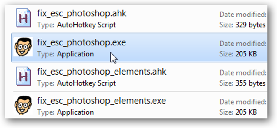 Comment réparer Photoshop en cassant la clé d'échappement dans Windows