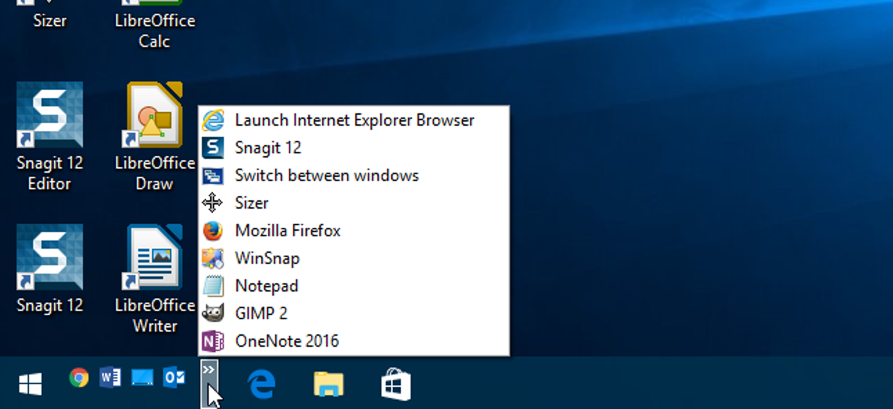 Comment ajouter une application au menu de lancement rapide de Windows