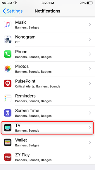 comment desactiver les notifications apple tv sur iphone et ipad azur plus