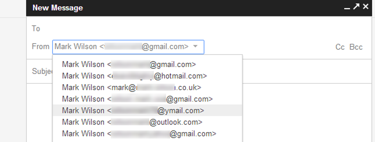 Comment envoyer des e-mails à partir de différentes adresses dans Gmail