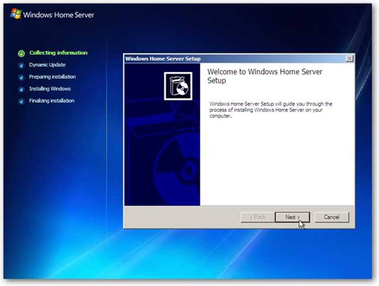 Comment installer et configurer Windows Home Server