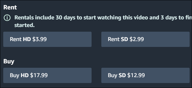 Amazon facture des prix différents pour les copies HD et SD de Toy Story 3
