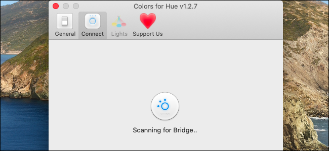 "Recherche de pont" dans Colors for Hue.