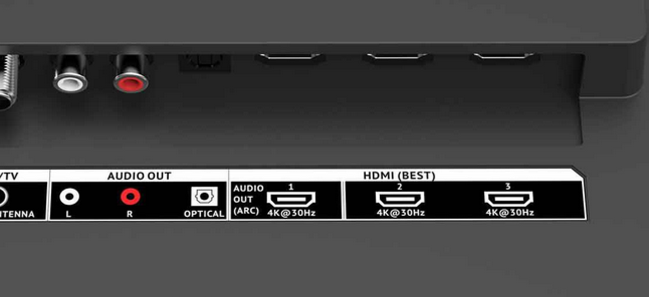 Ce que signifient les étiquettes sur les ports HDMI de votre téléviseur (et quand cela compte)