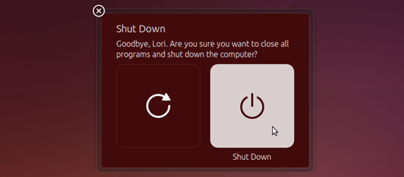 Comment désactiver la boîte de dialogue de confirmation d'arrêt / redémarrage dans Ubuntu 14.04