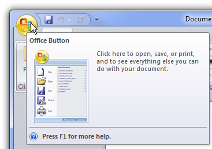 Comment afficher la boîte de dialogue À propos et les informations de version dans Office 2007