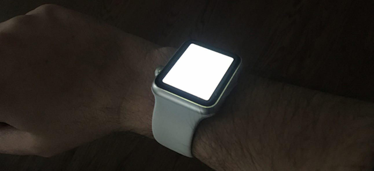 Comment utiliser votre Apple Watch comme lampe de poche