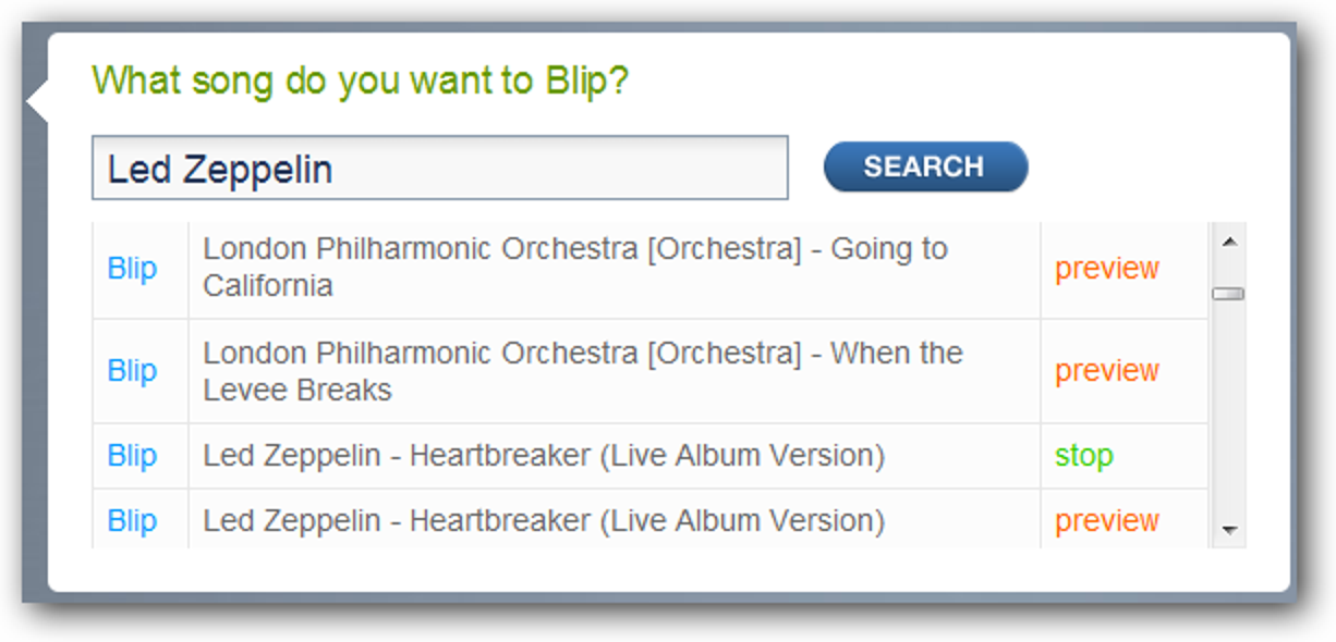 Blip.fm est une façon sociale amusante de partager de la musique