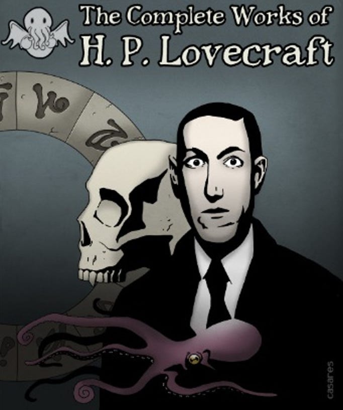 Les œuvres complètes de HP Lovecraft au format eBook