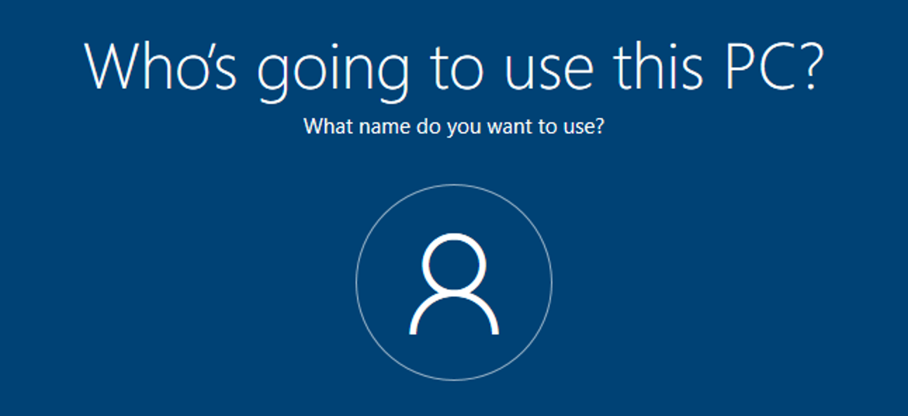 Comment créer un compte local lors de la configuration de Windows 10