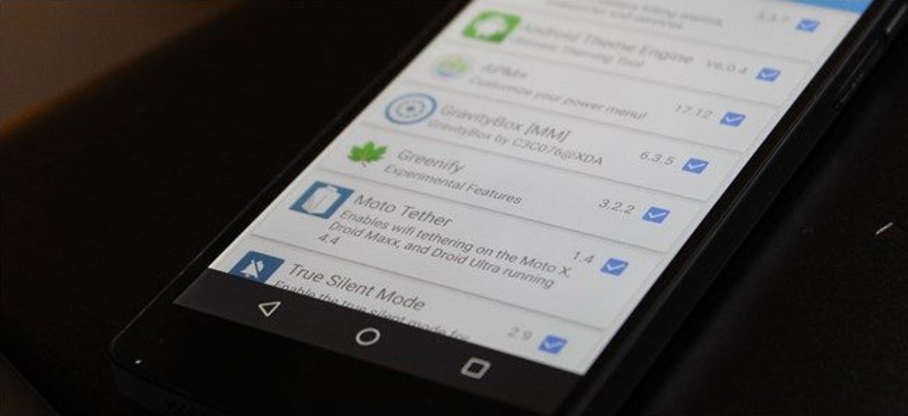 Cinq modules Xposed utiles pour personnaliser votre téléphone Android enraciné