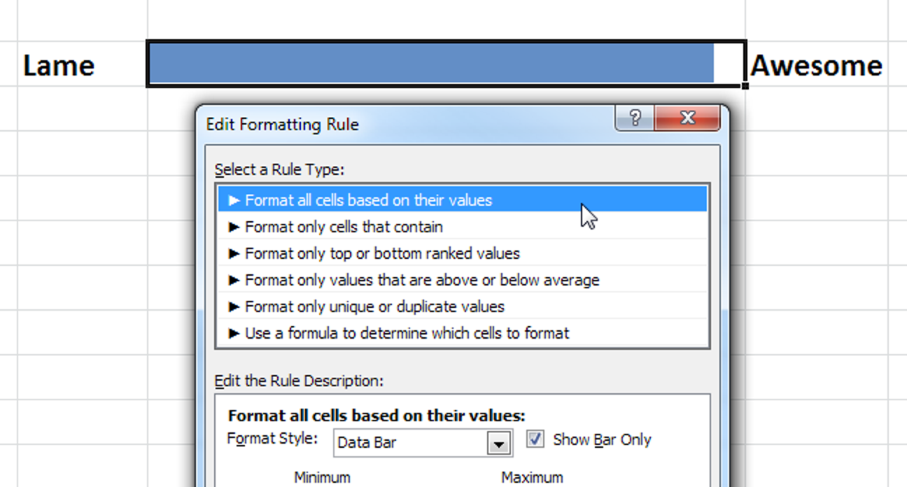 Comment créer des barres de progression dans Excel avec un formatage conditionnel