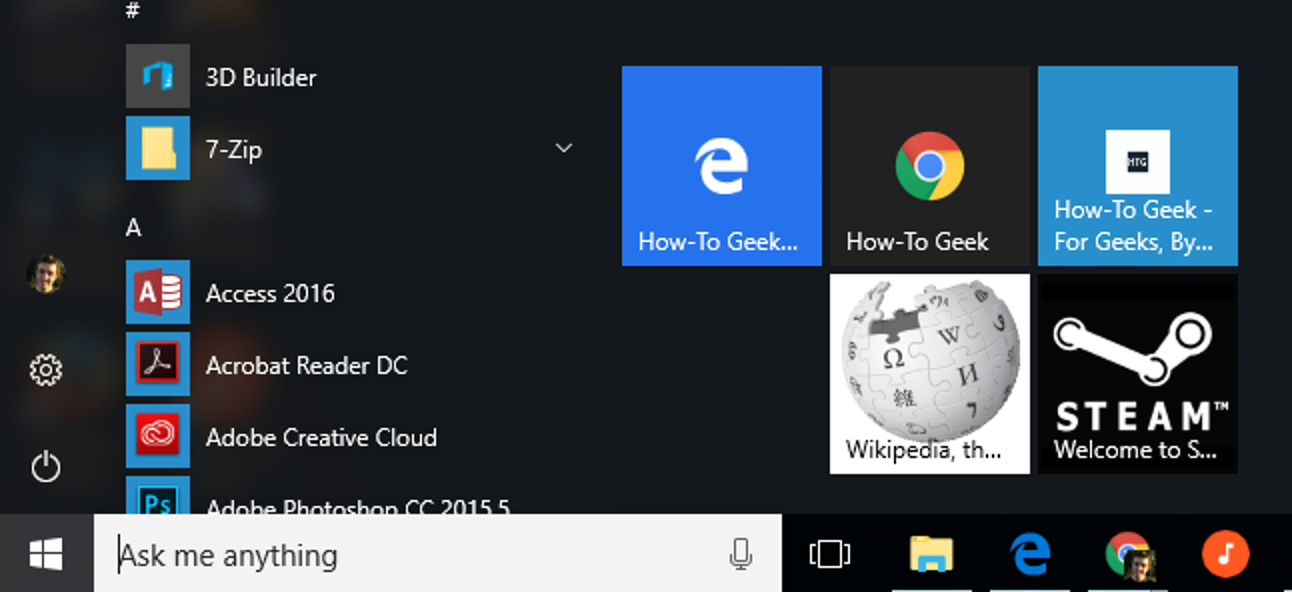 Comment ajouter des liens de site Web au menu Démarrer de Windows 10
