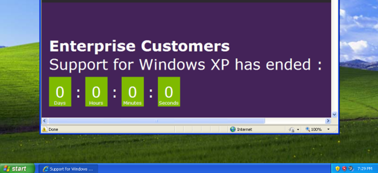Microsoft effectue toujours des mises à jour de sécurité pour Windows XP, mais vous ne pouvez pas les avoir