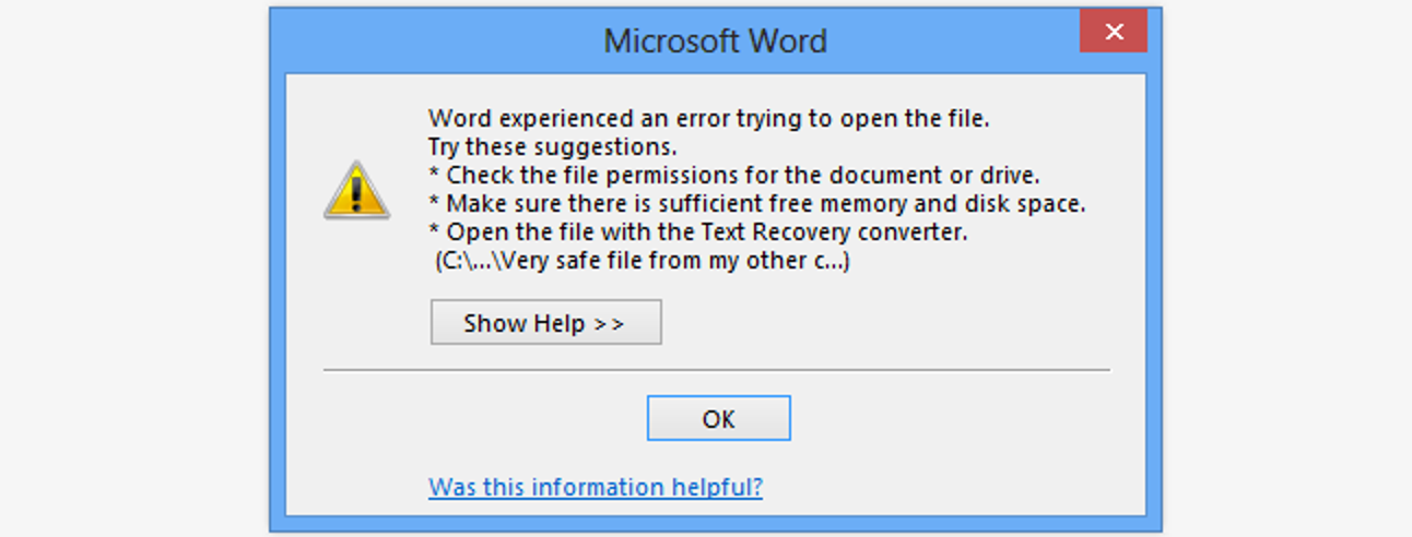 Comment ouvrir des fichiers bloqués dans Office 2013